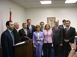 NKR officials on US Capitol Reception